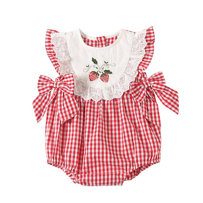 Baby Infant One-piece Clothing Romper Bodysuit Cotton Onesie 9671 Pure Cotton