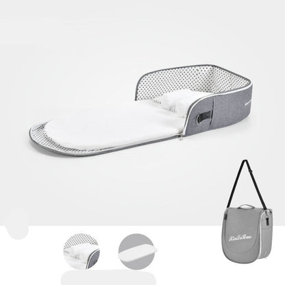 Multifunctional Foldable Baby Crib Travel Cot with Mosquito Protection
