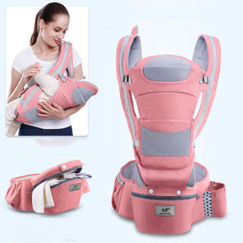 3-in-1 Ergonomic Baby Hipseat Carrier Front Facing Wrap Sling
