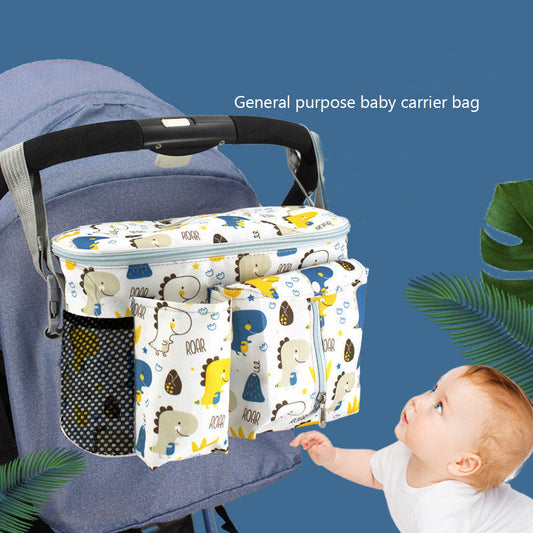 Baby Stroller Organizer Bag Large Capacity Travel Storage Holder