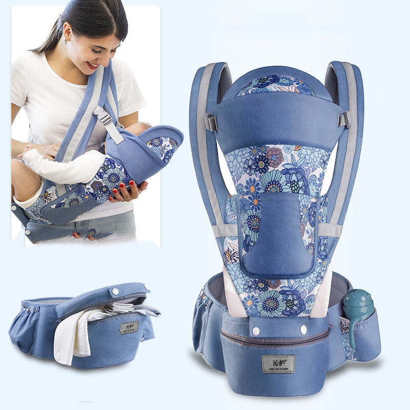3-in-1 Ergonomic Baby Hipseat Carrier Front Facing Wrap Sling
