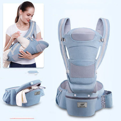 3-in-1 Ergonomic Baby Hipseat Carrier Front Facing Wrap Sling
