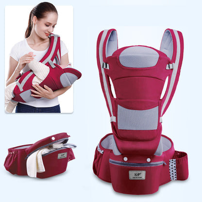 3-in-1 Ergonomic Baby Hipseat Carrier Front Facing Wrap Sling