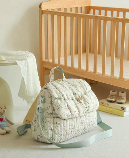 Breathable Floral Diaper Bag