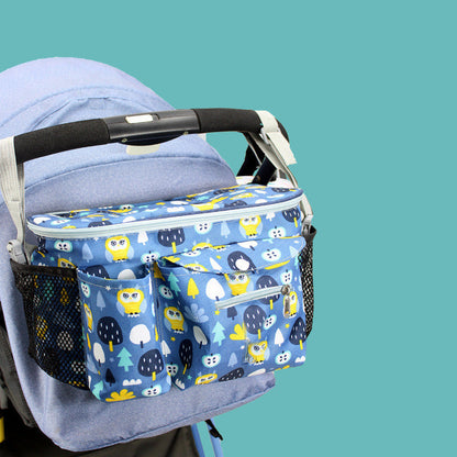 Baby Stroller Organizer Bag Large Capacity Travel Storage Holder