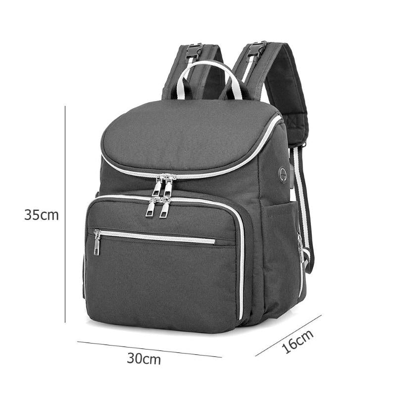5-Piece Maternity Diaper Bag Set Large Baby Travel Organizer