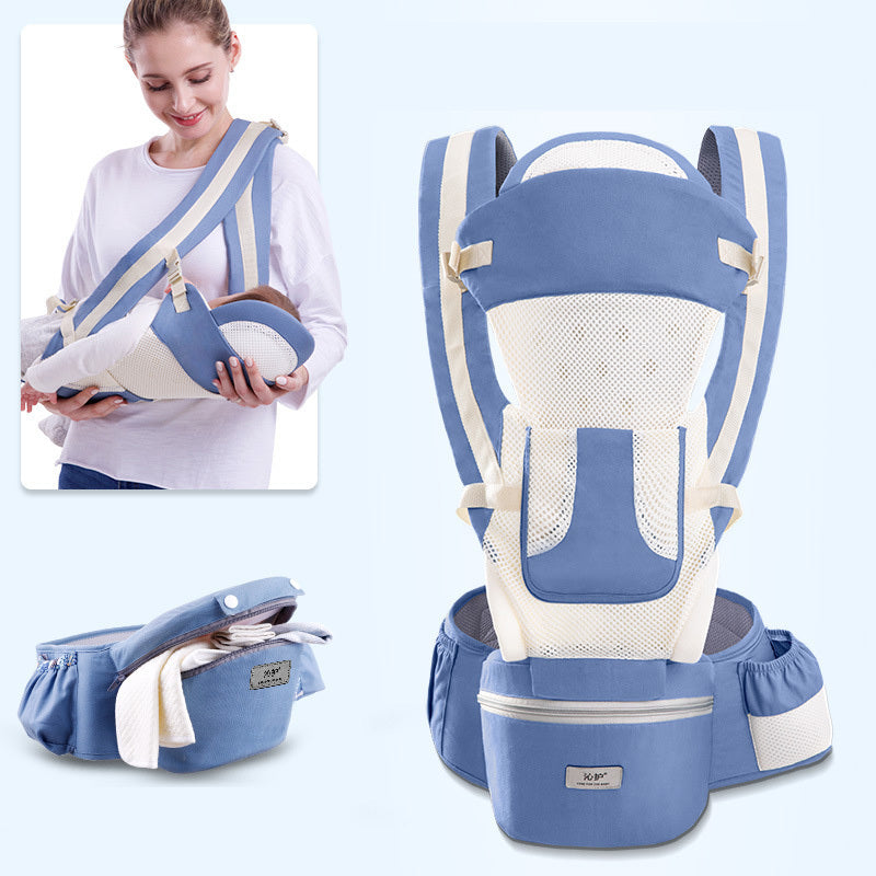 3-in-1 Ergonomic Baby Hipseat Carrier Front Facing Wrap Sling