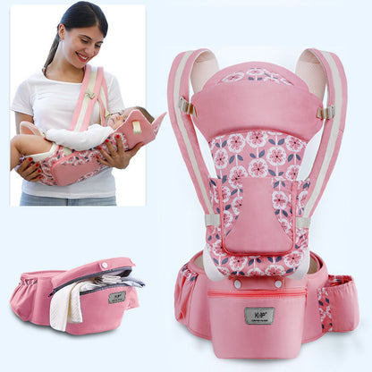 3-in-1 Ergonomic Baby Hipseat Carrier Front Facing Wrap Sling
