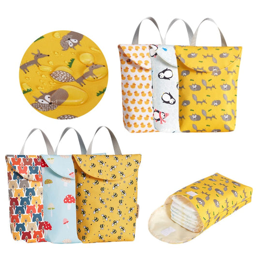 Multifunctional Waterproof Diaper Bag Large Capacity Baby Travel Organizer