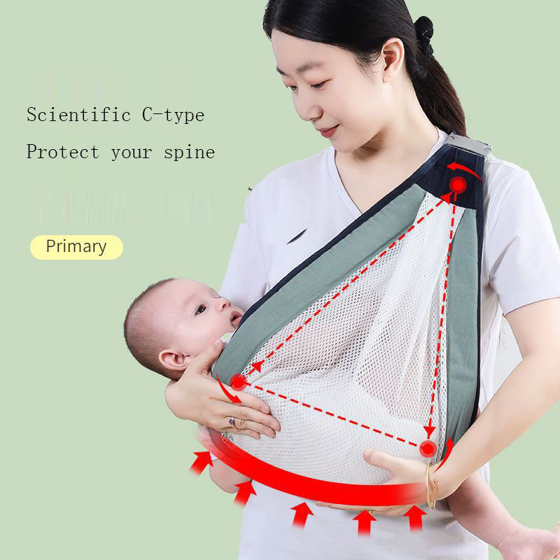 Breathable Multifunctional Baby Carrier for Newborns and Outdoor Travel