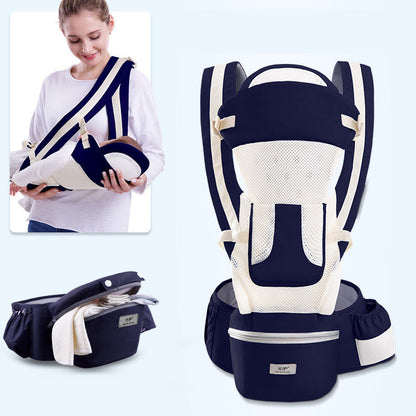 3-in-1 Ergonomic Baby Hipseat Carrier Front Facing Wrap Sling