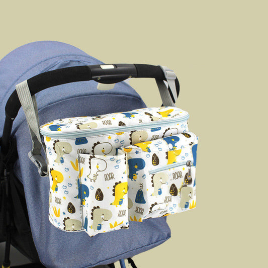 Baby Stroller Organizer Bag Large Capacity Travel Storage Holder