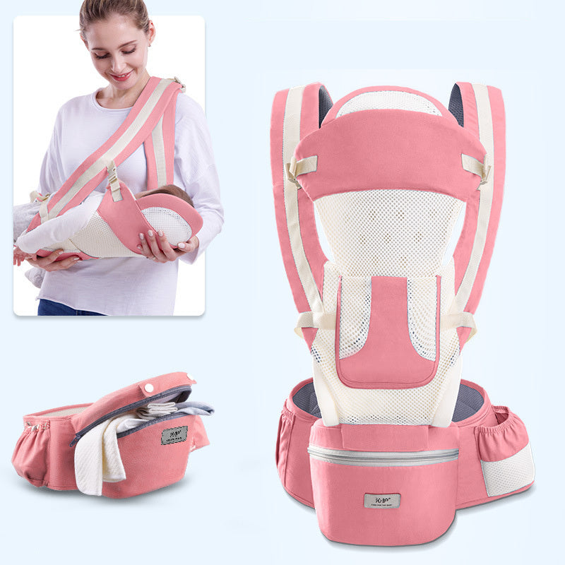 3-in-1 Ergonomic Baby Hipseat Carrier Front Facing Wrap Sling
