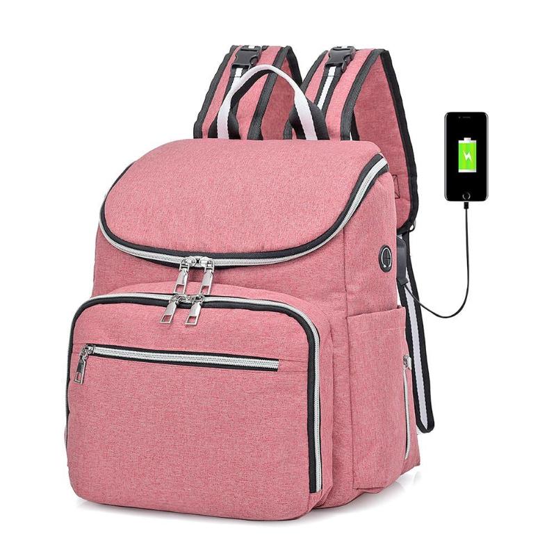 5-Piece Maternity Diaper Bag Set Large Baby Travel Organizer