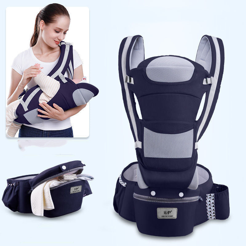 3-in-1 Ergonomic Baby Hipseat Carrier Front Facing Wrap Sling