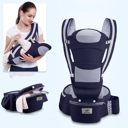 3-in-1 Ergonomic Baby Hipseat Carrier Front Facing Wrap Sling