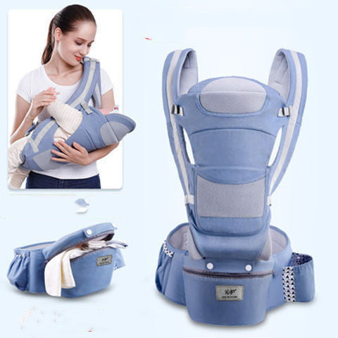 3-in-1 Ergonomic Baby Hipseat Carrier Front Facing Wrap Sling