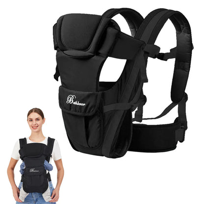 4-in-1 Ergonomic Baby Sling Carrier Adjustable Newborn to Toddler