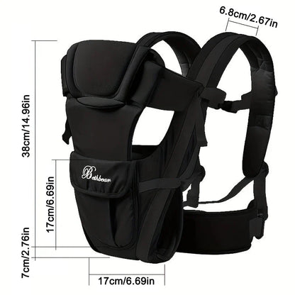 4-in-1 Ergonomic Baby Sling Carrier Adjustable Newborn to Toddler