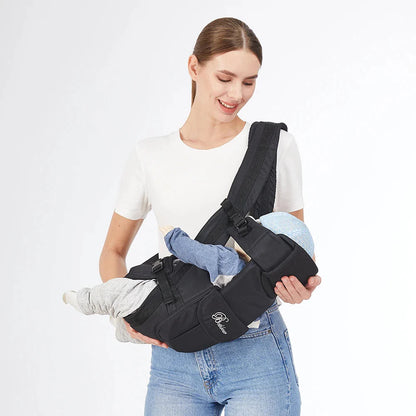 4-in-1 Ergonomic Baby Sling Carrier Adjustable Newborn to Toddler