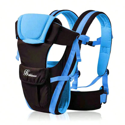 4-in-1 Ergonomic Baby Sling Carrier Adjustable Newborn to Toddler