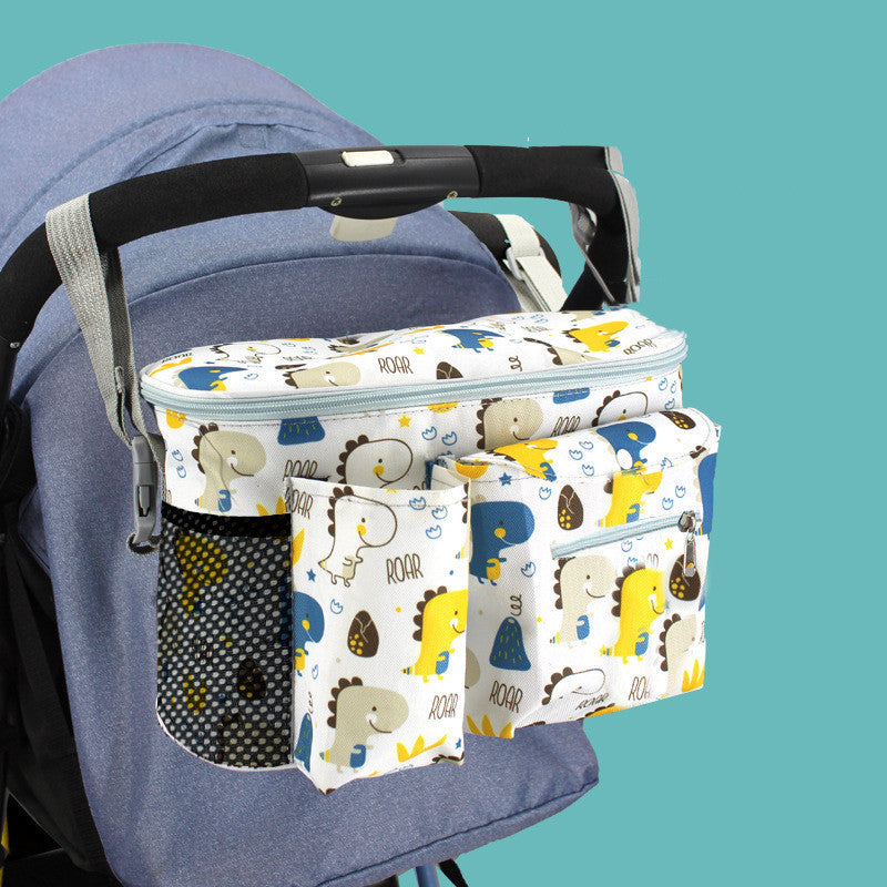 Baby Stroller Organizer Bag Large Capacity Travel Storage Holder