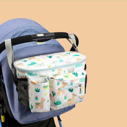Baby Stroller Organizer Bag Large Capacity Travel Storage Holder